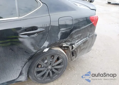 2006 Lexus Is 250 z USA, uszkodzony, nr VIN JTHCK262362003661